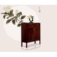 昌龍禾運新中式烏金木1-261#鞋柜