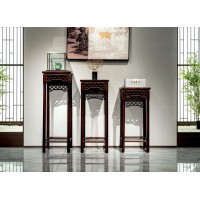 昌龍禾運新中式烏金木1-332#花架