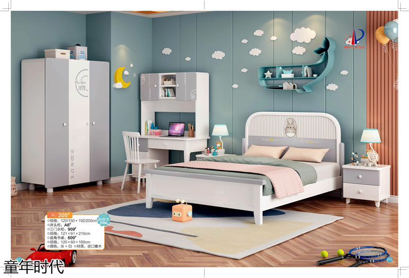 鑫達(dá)木業(yè)·童年時代 青少年兒童實木套房家具