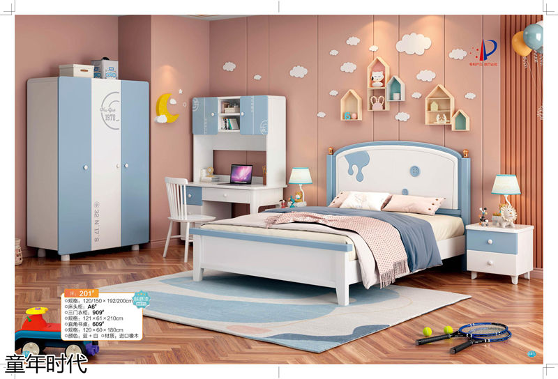 鑫達(dá)木業(yè)·童年時代 青少年兒童實木套房家具