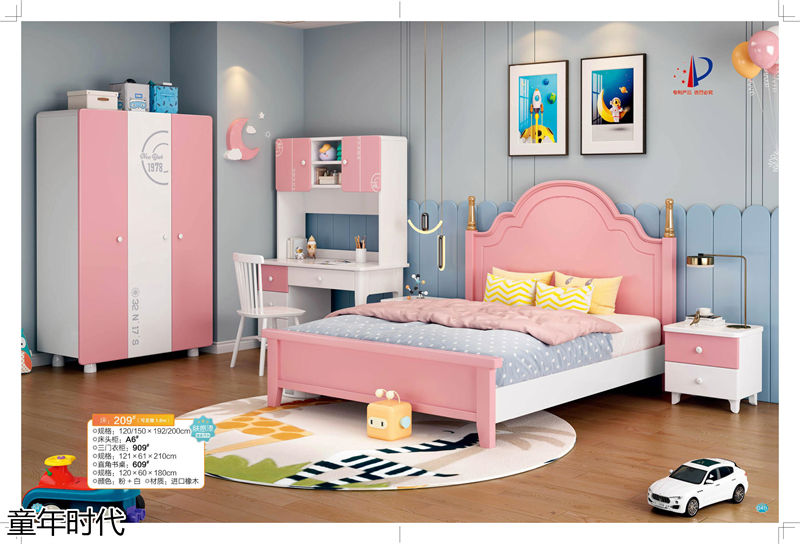鑫達(dá)木業(yè)·童年時代 青少年兒童實木套房家具