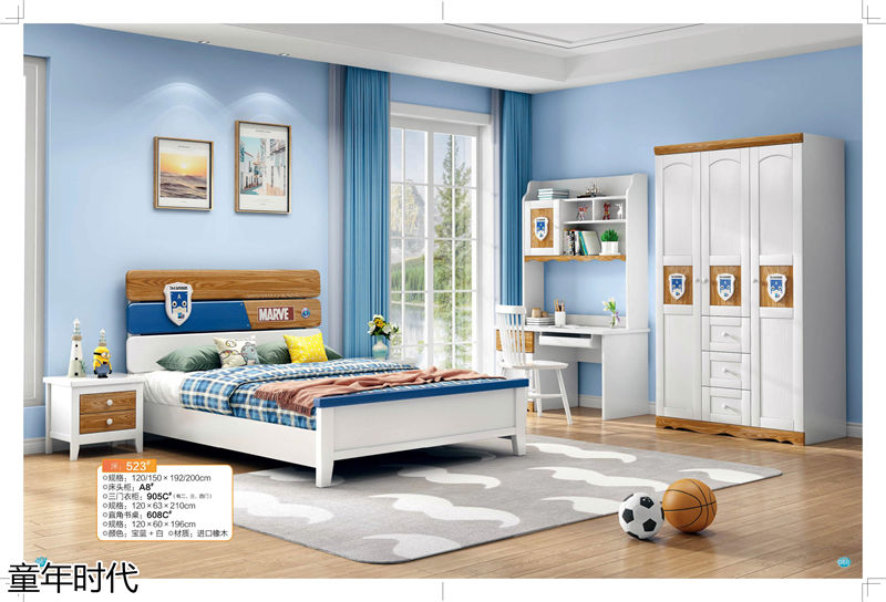 鑫達(dá)木業(yè)·童年時代 青少年兒童實木套房家具