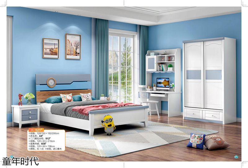 鑫達(dá)木業(yè)·童年時代 青少年兒童實木套房家具