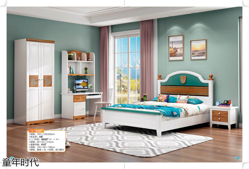 鑫達(dá)木業(yè)·童年時代 青少年兒童實木套房家具