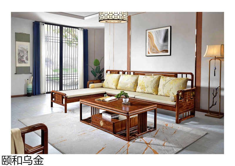 順意家具·志趣家-頤和烏金 新中式風(fēng)格烏金木家具
