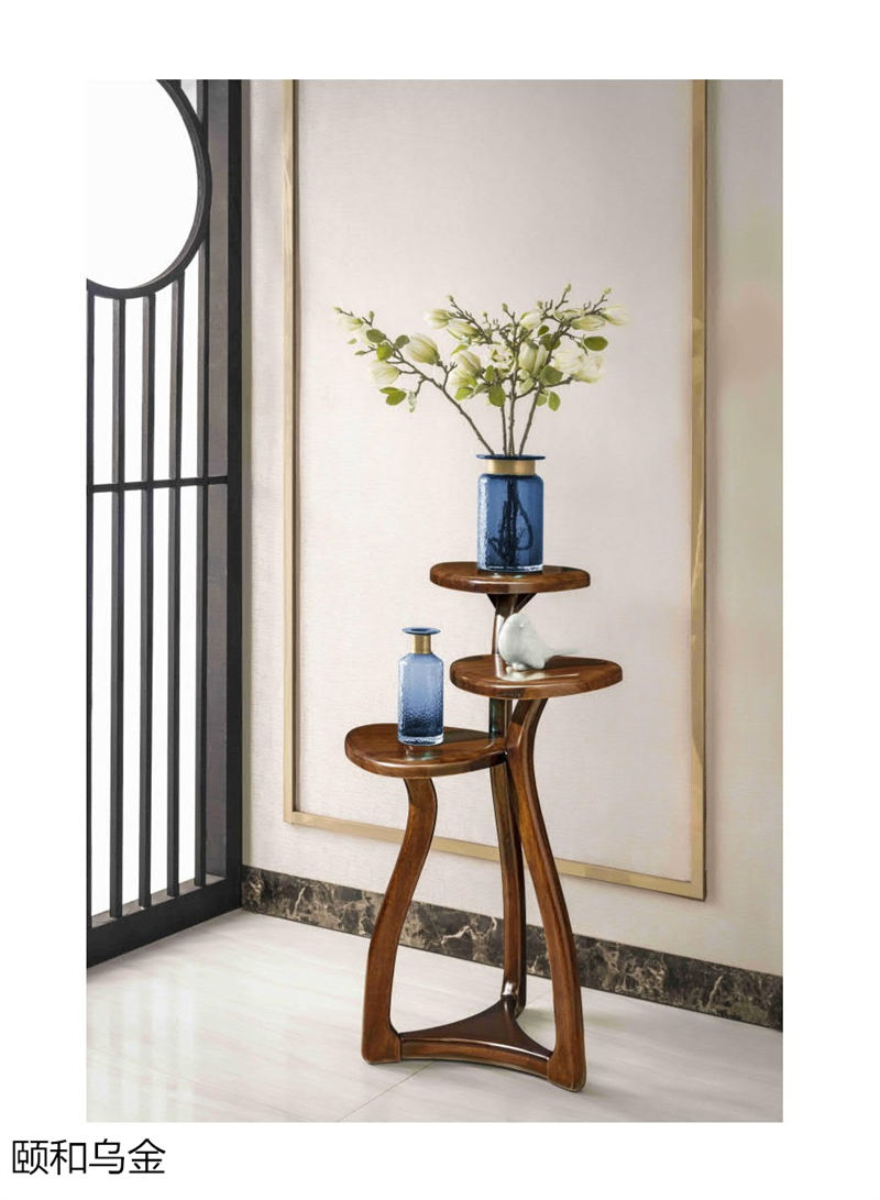 順意家具·志趣家-頤和烏金 新中式風(fēng)格烏金木家具