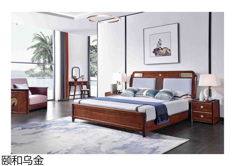 順意家具·志趣家-頤和烏金 新中式風(fēng)格烏金木家具
