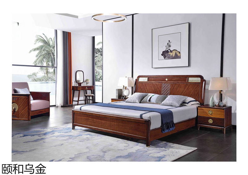 順意家具·志趣家-頤和烏金 新中式風(fēng)格烏金木家具