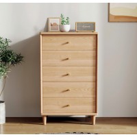 朗朝現代極簡白蠟木L2632#五斗柜