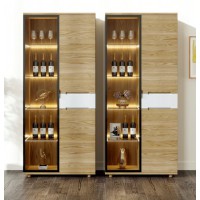 朗朝現代極簡白蠟木L2931#酒柜