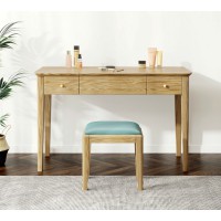 朗朝現代極簡白蠟木L2693#梳妝臺、L2693#妝凳