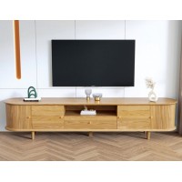 朗朝現代極簡白蠟木L2828#電視柜
