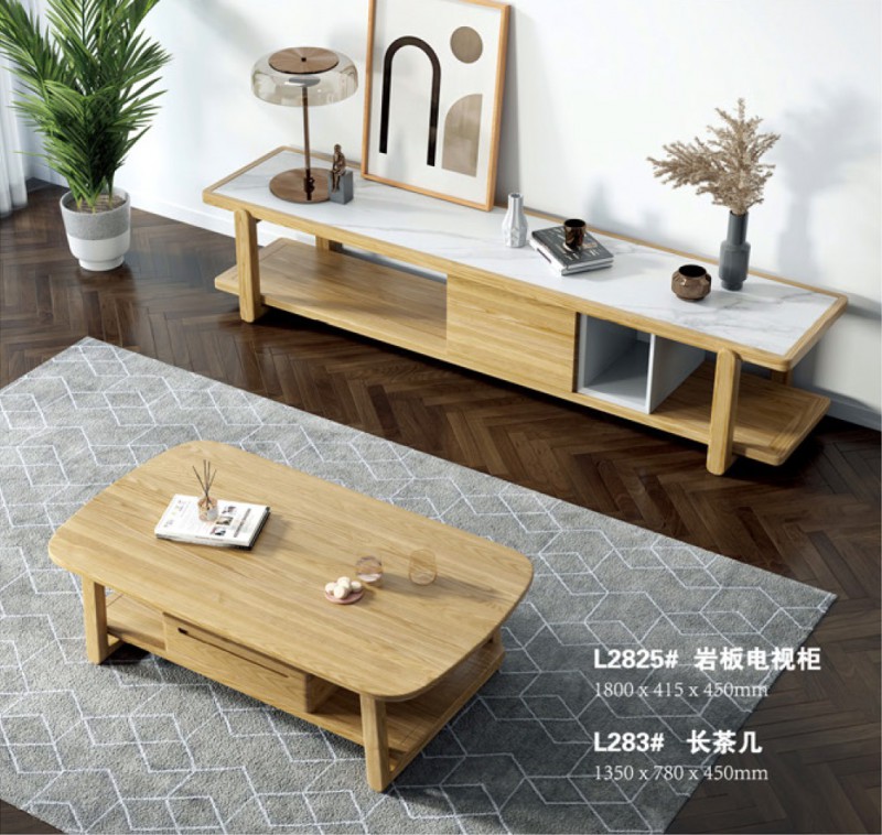 L2825#巖板電視柜、L283#長(zhǎng)茶幾