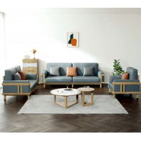 朗朝現代極簡白蠟木L2804#沙發