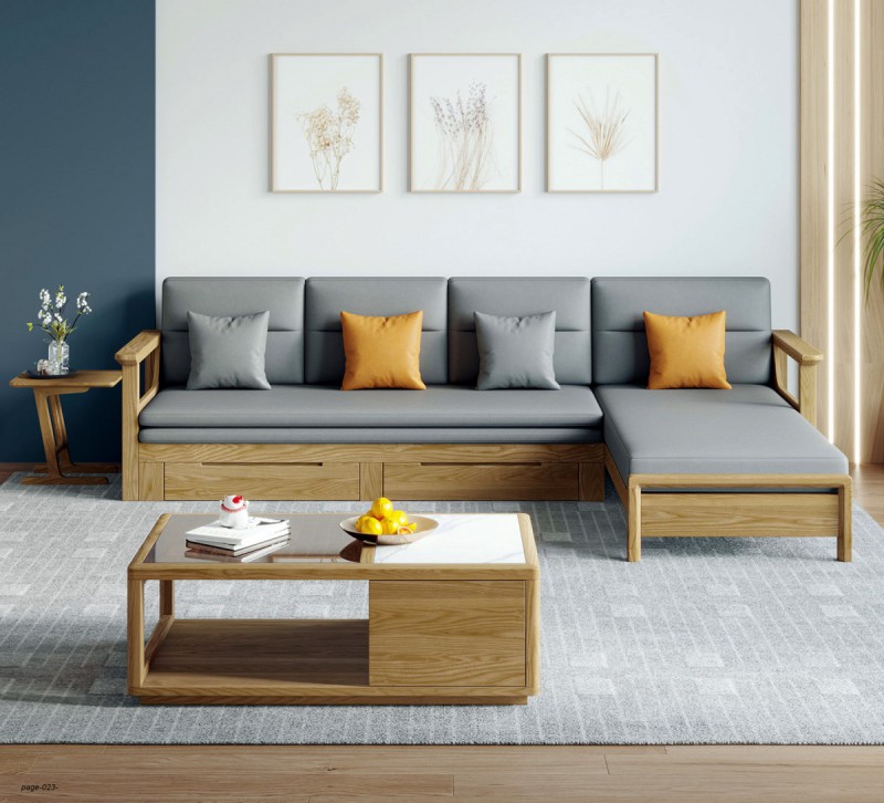 L2807#拉床轉角沙發