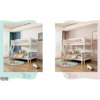 柏馳青少年兒童實木家具，南康兒童子母床品牌，江西多功能兒童床、衣柜床廠家