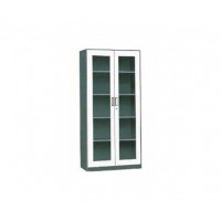 鑫澤K-059(新款窄邊通玻對開柜)