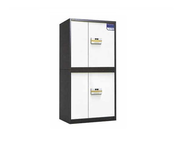 K-057(灰白套雙節電子鎖保密柜)