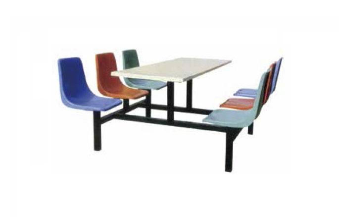 CZ-005（六人位）玻璃鋼餐桌