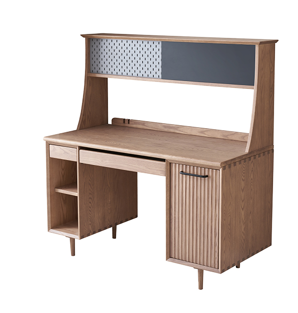 歌樂美北歐復古白蠟木S3008#書桌