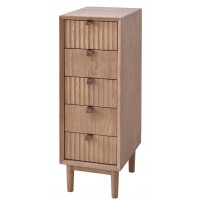 歌樂美北歐復古白蠟木S1026-5#五斗柜