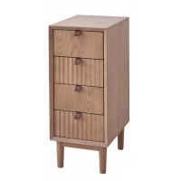 歌樂美北歐復古白蠟木S1026-4#四斗柜