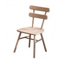 歌樂美北歐復古白蠟木S2092#餐椅