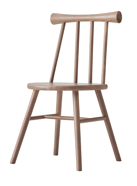 歌樂美北歐復古白蠟木S2069#餐椅