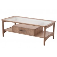 歌樂美北歐復古白蠟木S2020#茶幾