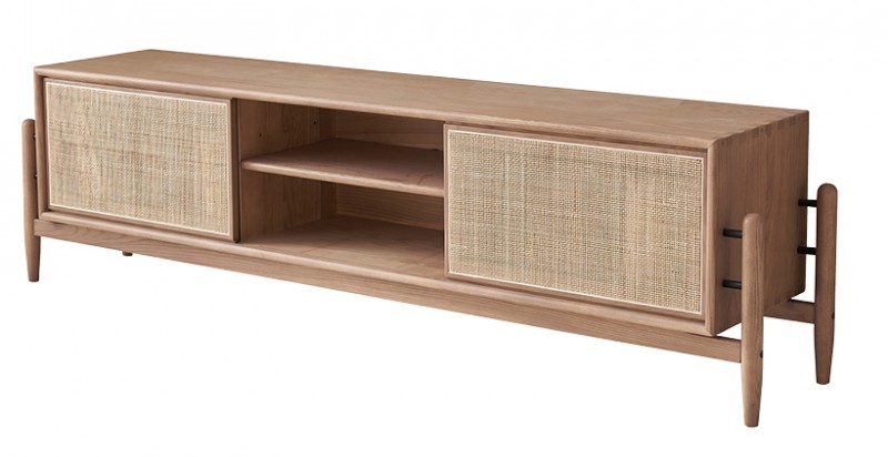 歌樂美北歐復古白蠟木S2010#電視柜