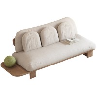 歌樂美北歐復古白蠟木S2085#三人位沙發