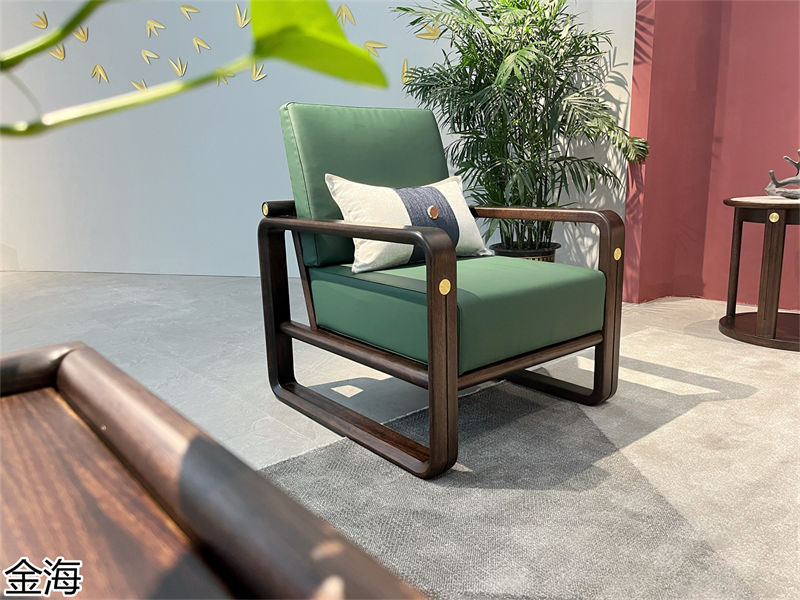 金海家具&middot;云端 輕奢新中式黑胡桃家具產品實拍