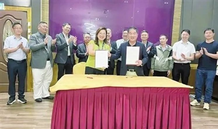 南康家具與馬來西亞家具達成戰略聯盟