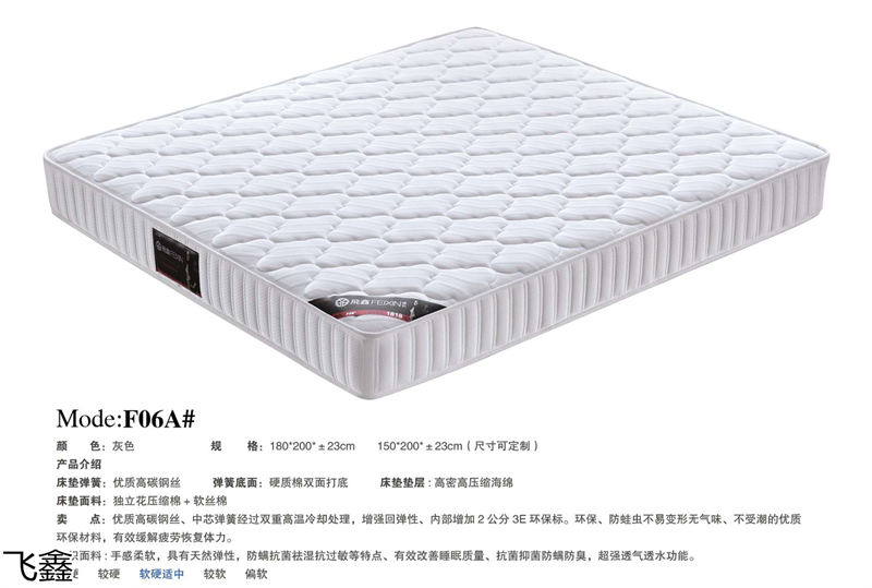 飛鑫軟體床、床墊產品