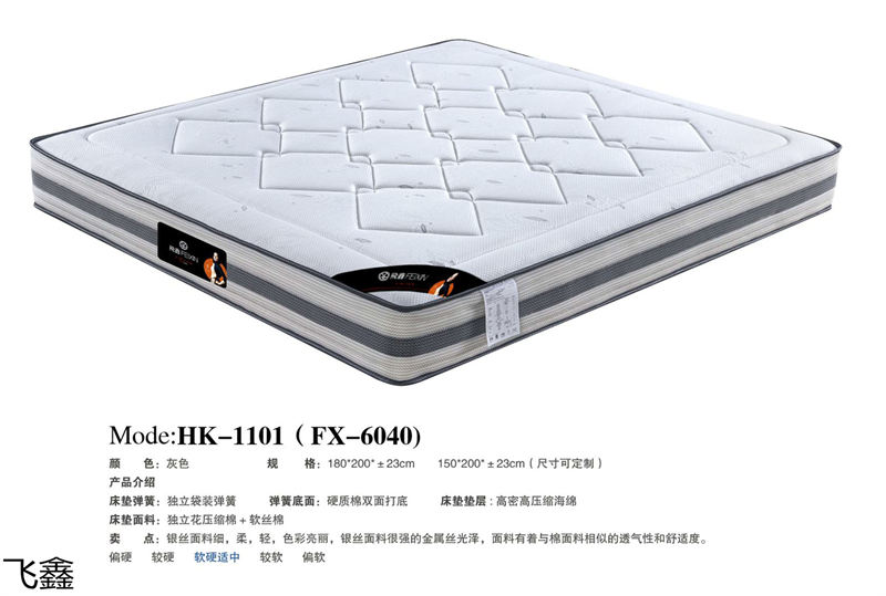 飛鑫軟體床、床墊產品