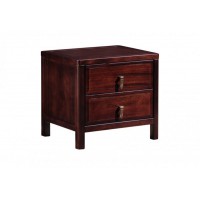 百福源康新中式烏金檀木床頭柜9216#