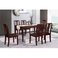 百福源康新中式烏金檀木餐桌9103#