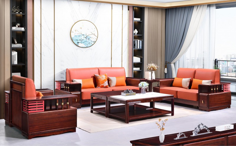 百福源康新中式烏金檀木沙發(fā)9322#普通常規(guī)