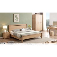 木可馨現(xiàn)代時尚白蠟?zāi)炯揖?，南康北美白蠟?zāi)咎追?，極簡實木家具，江西木御坊家具廠家