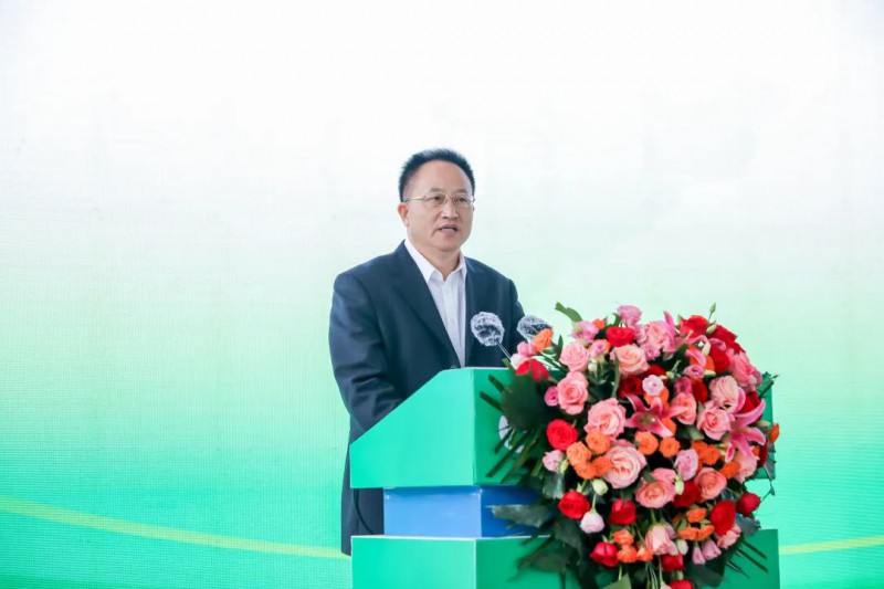 木材節約發展中心主任劉能文致辭