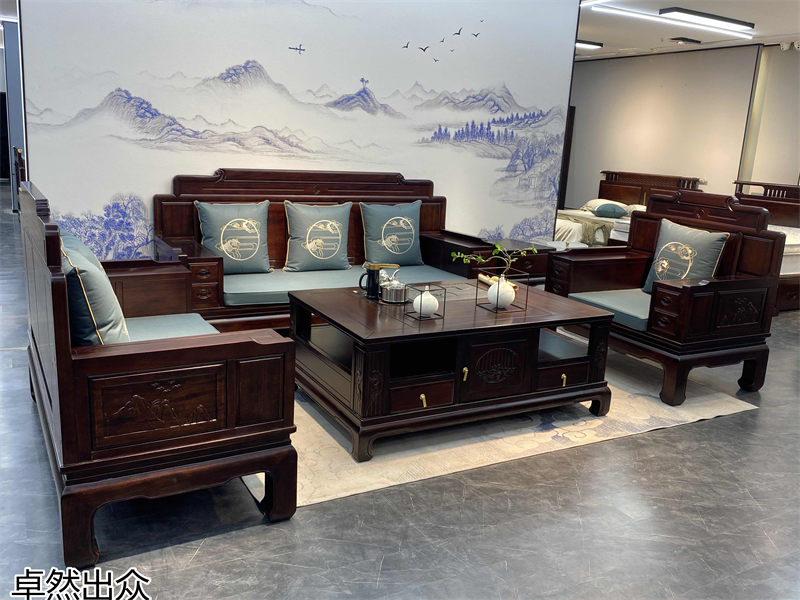 卓然出眾 新古典中式風格烏檀木家具
