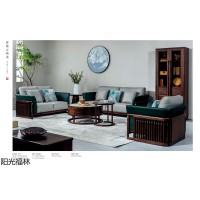 陽光福林·和順家具,南康烏金木家具,江西新中式風格家具,新中式烏金木全屋定制廠家