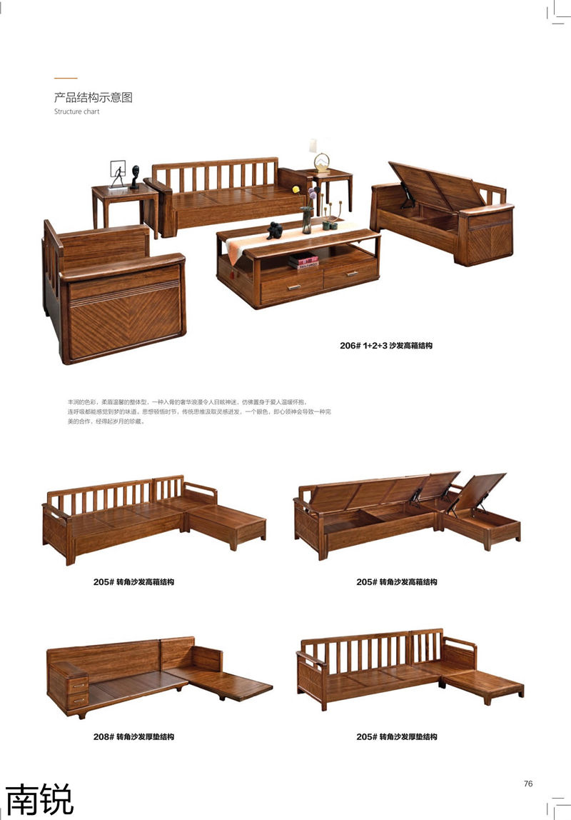 南銳烏金木家具