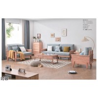 現代簡約風格家具，南康白蠟木家具，江西現代極簡北美白蠟木套房，時慕家具生產廠家