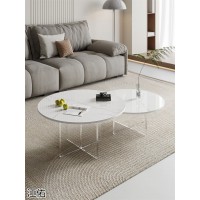 網(wǎng)紅設(shè)計師創(chuàng)意家具,南康亞克力家具,奶油風(fēng)茶幾、妝臺、超晶石餐桌,江西江佑家具廠家