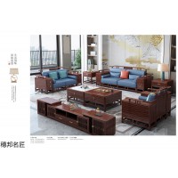 穗邦名匠新中式家具，南康烏金木家具，新中式烏金木套房，江西穗邦家具生產廠家