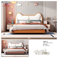 南康兒童軟床家具，江西兒童軟體、皮床，壹加貳青少年兒童軟體床，贛品空間家具