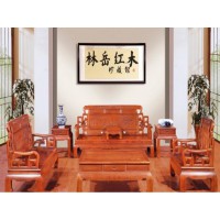 南康紅木家具，緬甸花梨木、刺猬紫檀木、紫光檀木家具，江西林岳紅木家具生產(chǎn)廠家