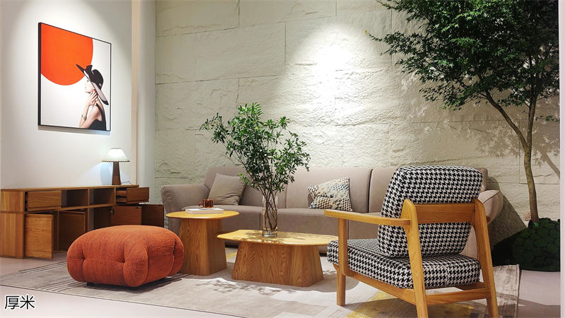 HOMEMEI·厚米 極簡風格北美紅橡家具