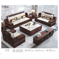 千惠居家具，南康烏金木家具，江西新中式家具，新中式風格烏金木套房生產廠家
